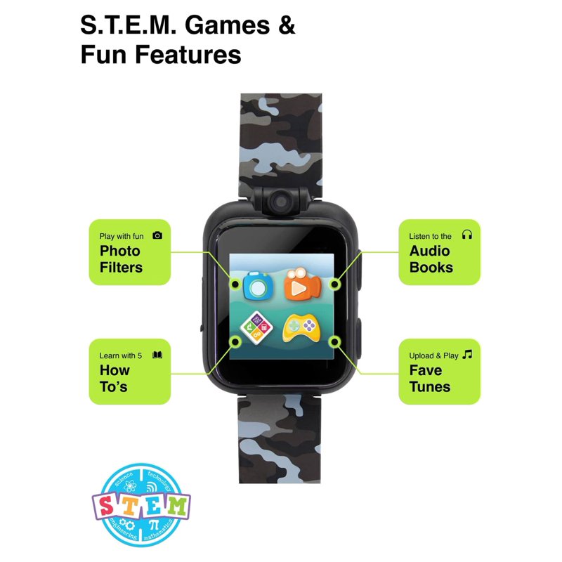 Kids Smartwatch & Earbuds Set - Educational & Fun Child's Tech Gift