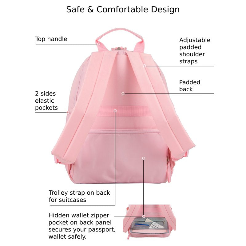 Mini Backpack for Travel & Daily Use - Secure & Stylish