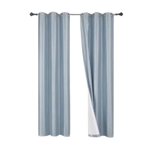 Blackout Window Curtain Panels - Room Darkening, Insulating, Noise Reducing, 84 Inches