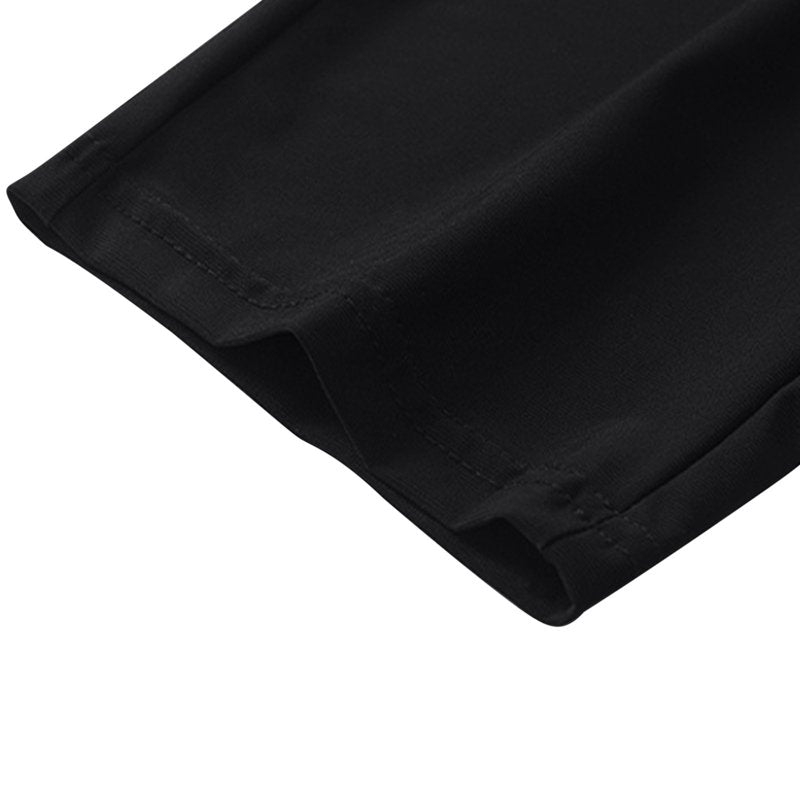 Men's Summer Solid Color Stretch Waist Sweatpants - Casual Athletic Joggers