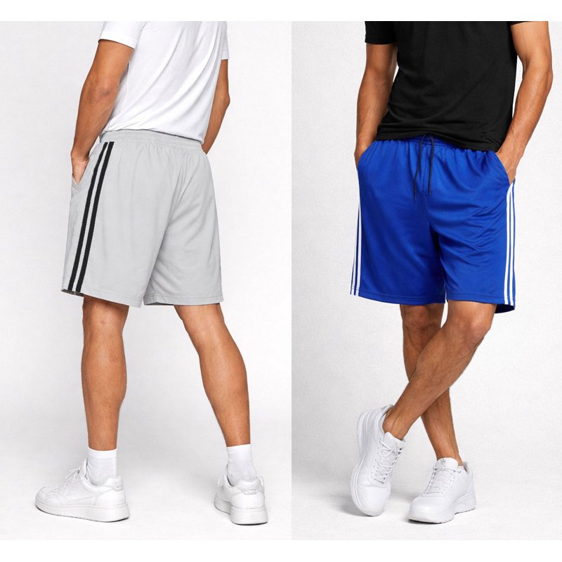 Men's Athletic Shorts with Pockets, Quick Dry Workout Gym Basketball 8-Inch Inseam