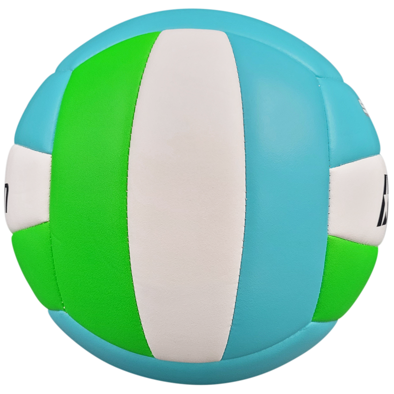 Volleyball - Official Size Soft Strike Indoor/Outdoor with Pump - Blue/Green/White