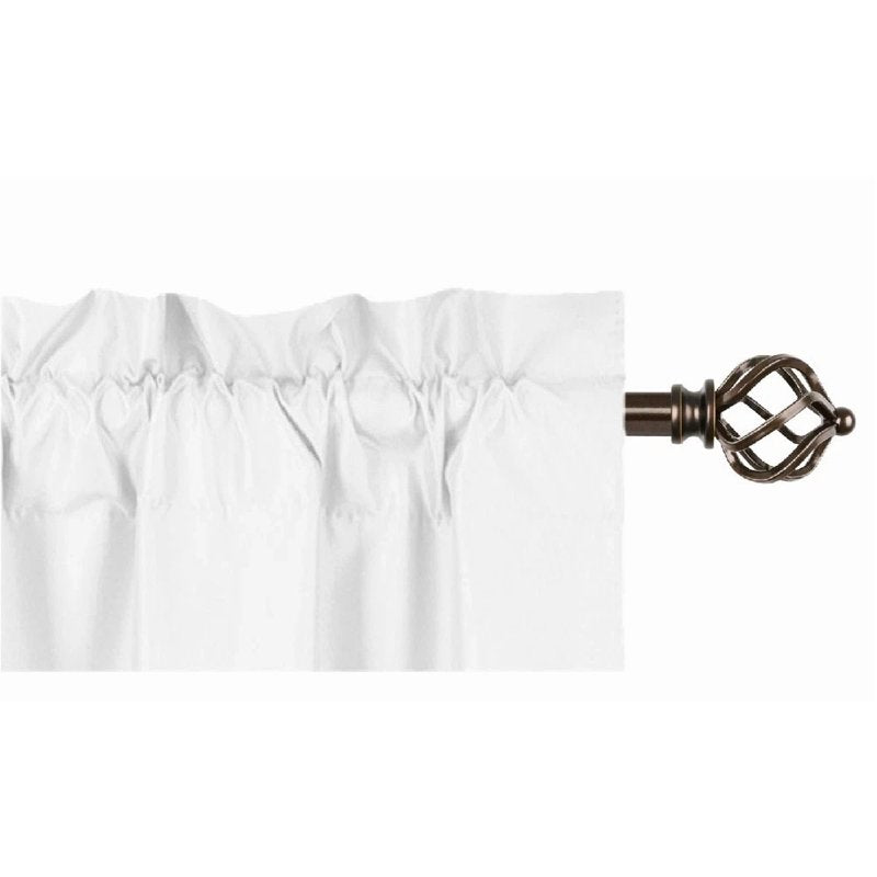 Blackout Window Curtain Panel - Light-Filtering, Rod Pocket, 35x63 Inches