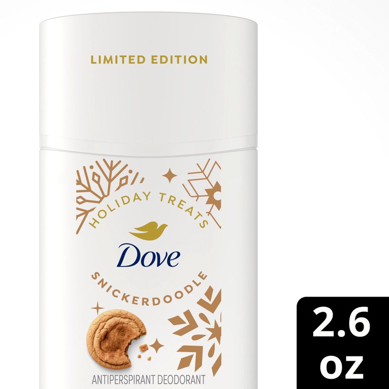 Limited Edition Dove Snickerdoodle Antiperspirant Deodorant - 72H Odor & Sweat Protection
