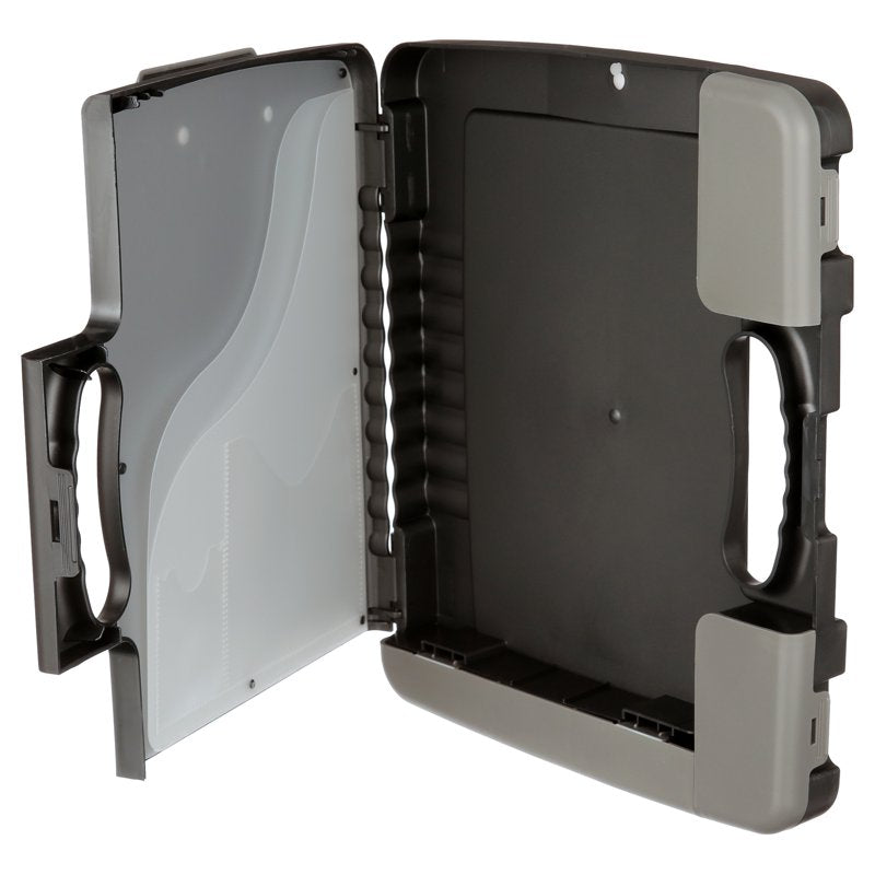 Portable Clipboard Storage Case with Filing Pockets - Heavy Duty Office Organizer