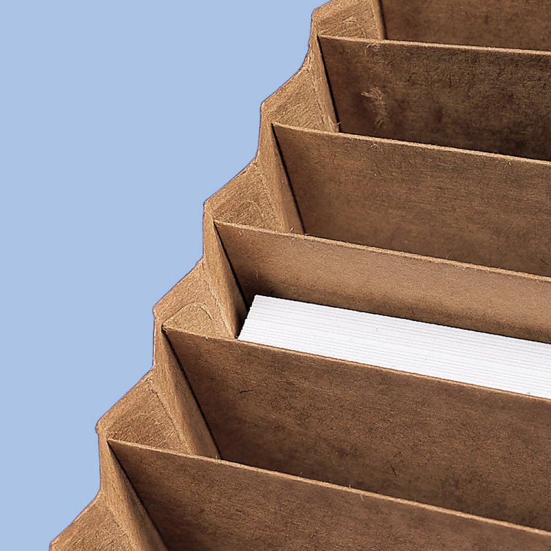 31-Pocket Heavy-Duty Kraft File Expanding Organizer - Letter Size