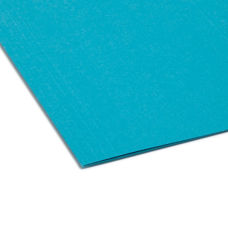 Hanging File Folders with Tabs - Teal 25 Pack for Office Organization