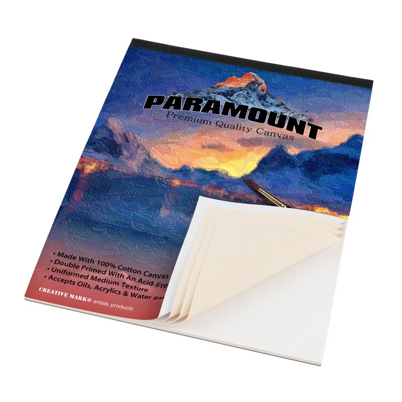 Universal Canvas Pads for Painting & Drawing - Double Primed Cotton Art Paper