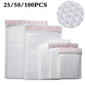 Bulk Poly Bubble Mailers Shipping Envelopes Self Seal All Sizes Recyclable White