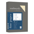 Southworth Multipurpose Copy & Business Paper - Ivory, 8.5x11, 24lb, Watermarked