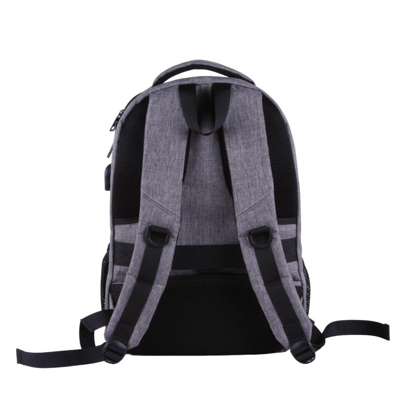 RFID Blocking Backpack with Anti-Theft Security and USB Charging