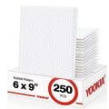 6x9 Inch Waterproof Bubble Mailers Pack of 250 Self Seal Padded Envelopes for Shipping
