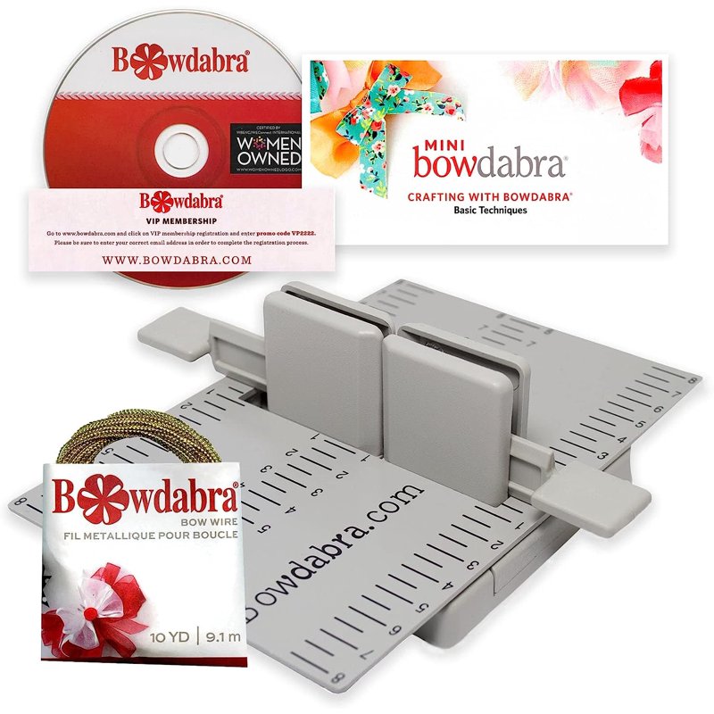 Hairbow Making Kit with Bow Maker and Wire - Hair Accessories Craft Set