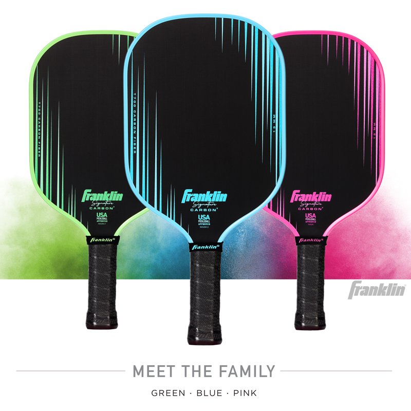 Blue Franklin Sports Signature Series Pro Pickleball Paddle, 13mm Core