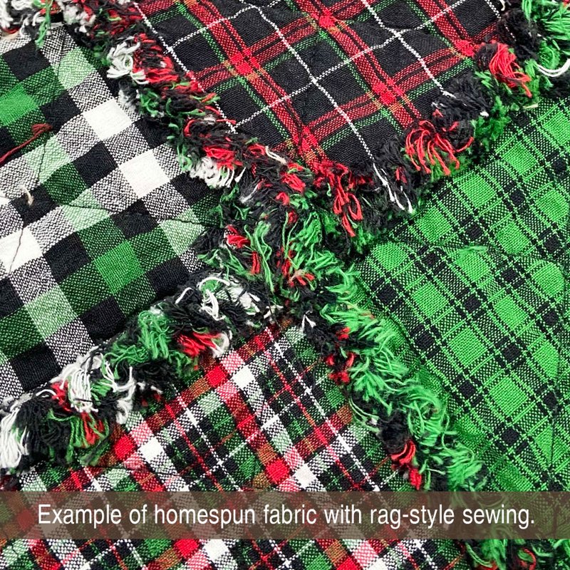 Cotton Tartan Fabric Yard for Quilting & Crafts - Multiple Colors