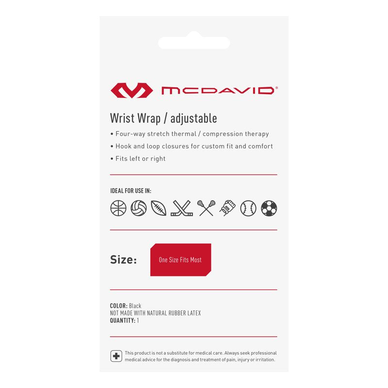 Adjustable Wrist Support Wrap for Pain Relief and Injury Recovery