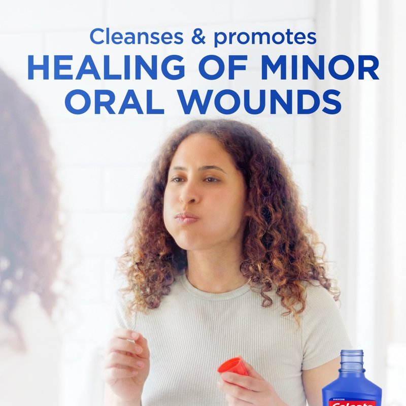(3 Pack) Alcohol-Free Mouthwash & Mouth Sore Rinse - Mild Mint, 16.9 fl oz
