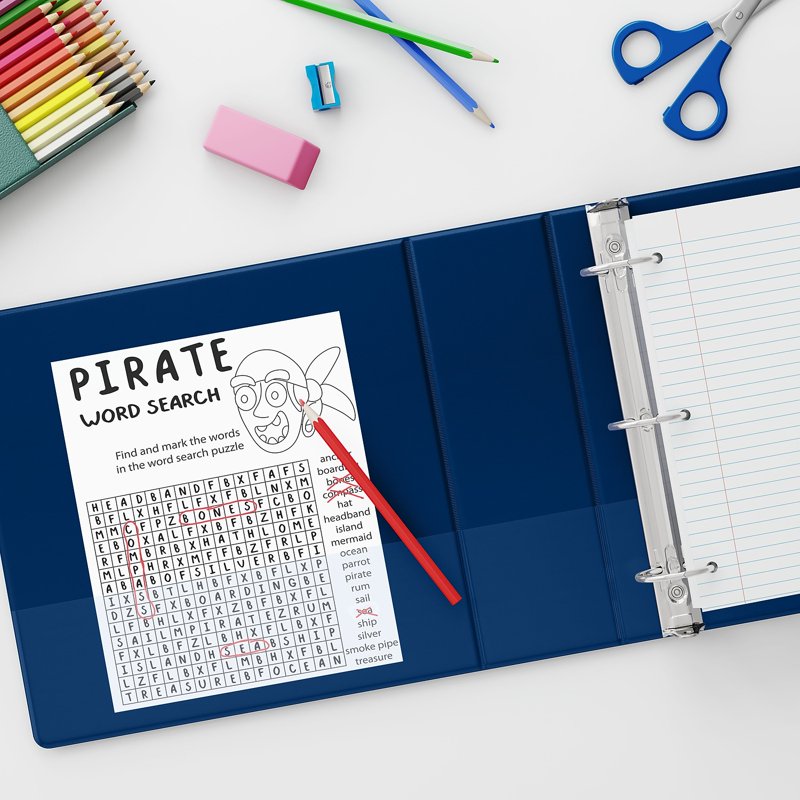 Staples 1-Inch Round Non-View Binder Navy - Holds 175 Sheets, 3 Rings