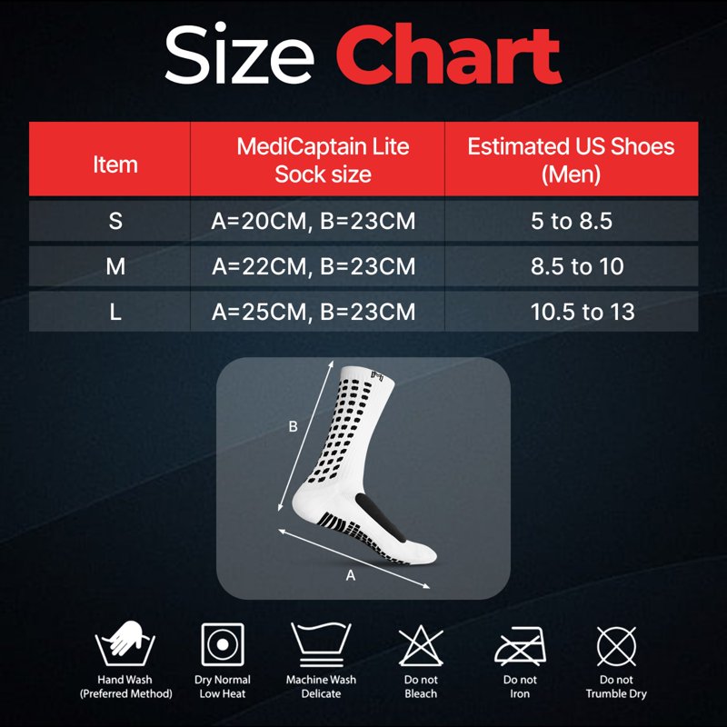 Protective Athletic Grip Sock with Metatarsal Padding & Non-Slip Grip for Soccer & Sports