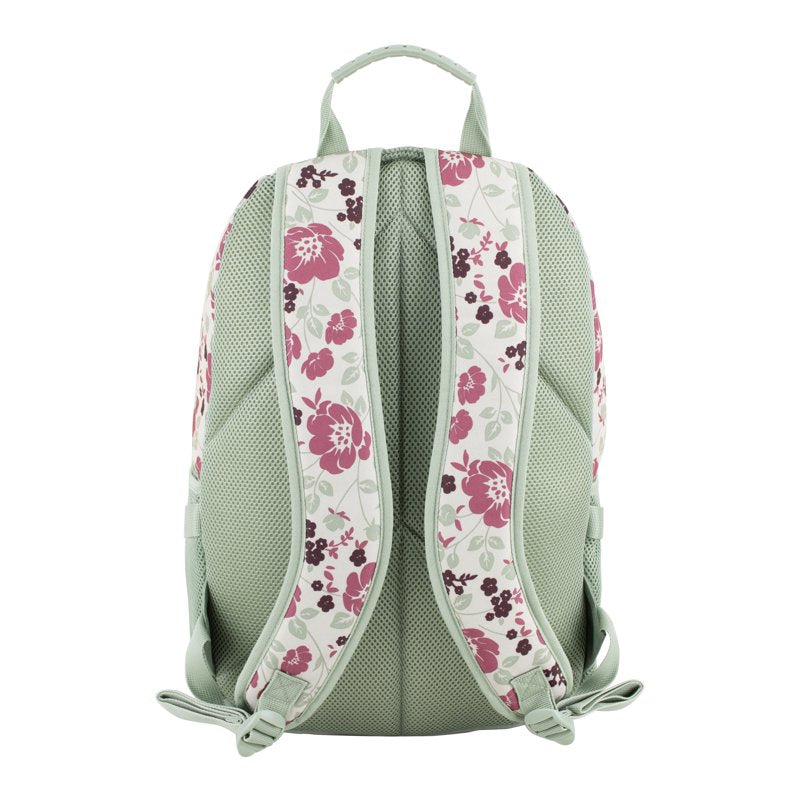 Unisex 18.5 Inch Athleisure Backpack with Multiple Compartments and Water Bottle Sleeves