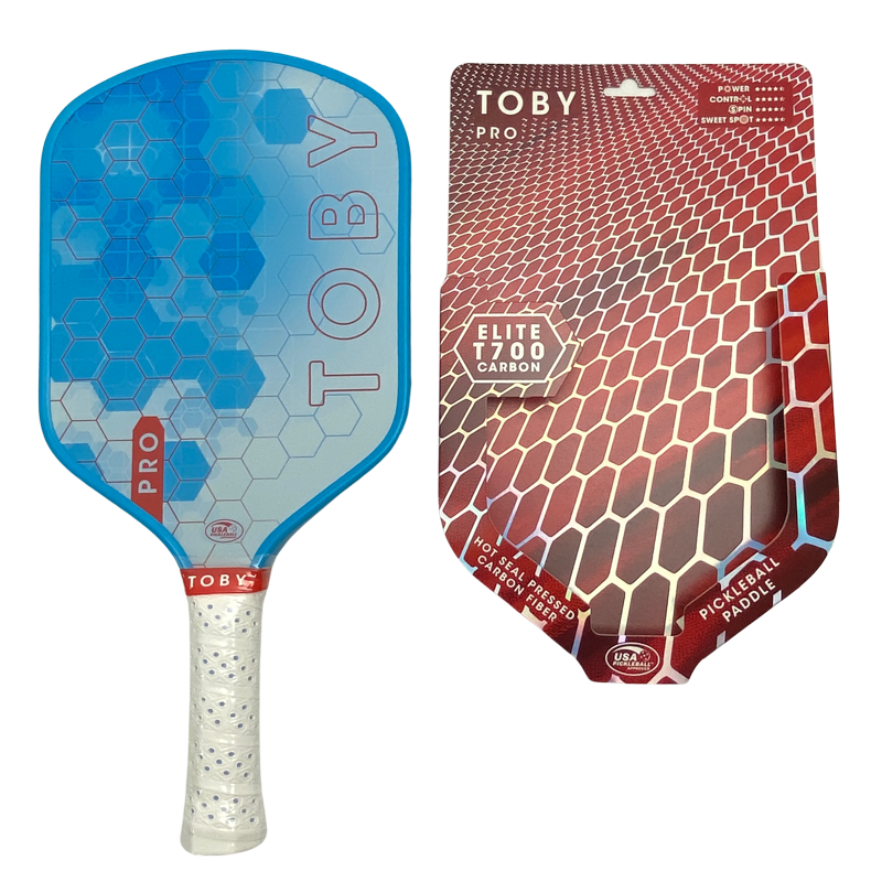 Toby Pro Carbon Fiber Pickleball Paddle - Single Variation