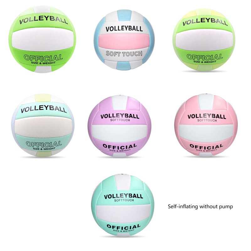 Indoor Outdoor Official Size 5 Volleyball for Beginners & Teens