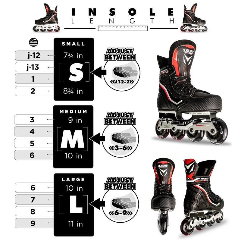 Adjustable Inline Hockey Skates for Men Women Kids - High Performance & Comfort