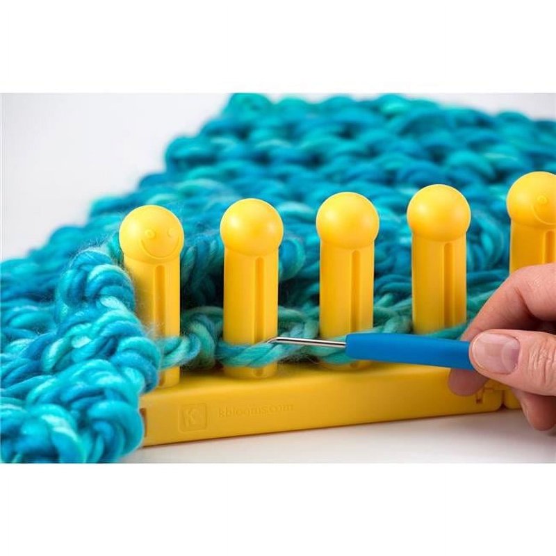 Knitting Loom Set for Bulky Yarn - Modular Craft Kit for Beginners