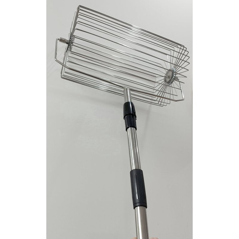 Stainless Steel Ball Picker Roller Retriever – Large-Capacity Tennis & Pickleball Ball Collector