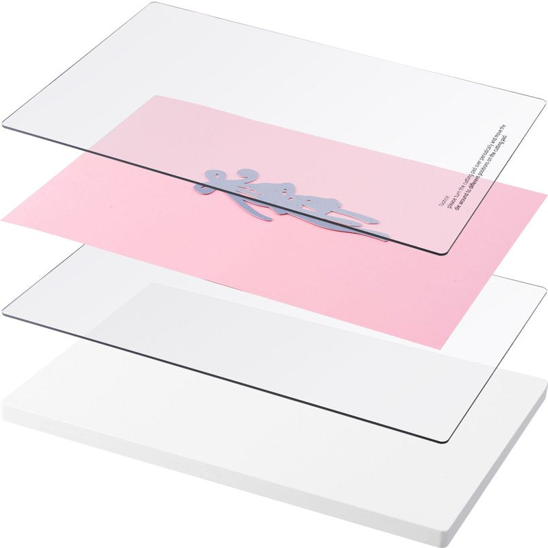 Manual Die Cutting & Embossing Machine Kit - 6 Inch Wide, Portable for Scrapbooking and Card Making