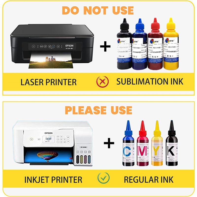 Iron-On Heat Transfer Paper for Light Fabrics 8.5x11 Inches - 20 Sheets