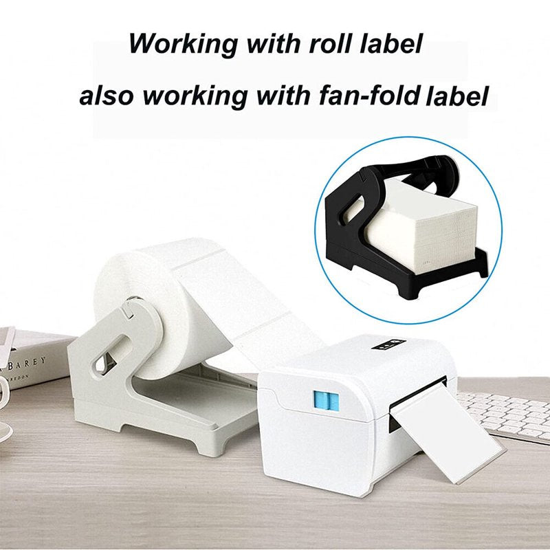 Thermal Label Roll Holder for Dymo Zebra Rollo & Fanfold Label Printer