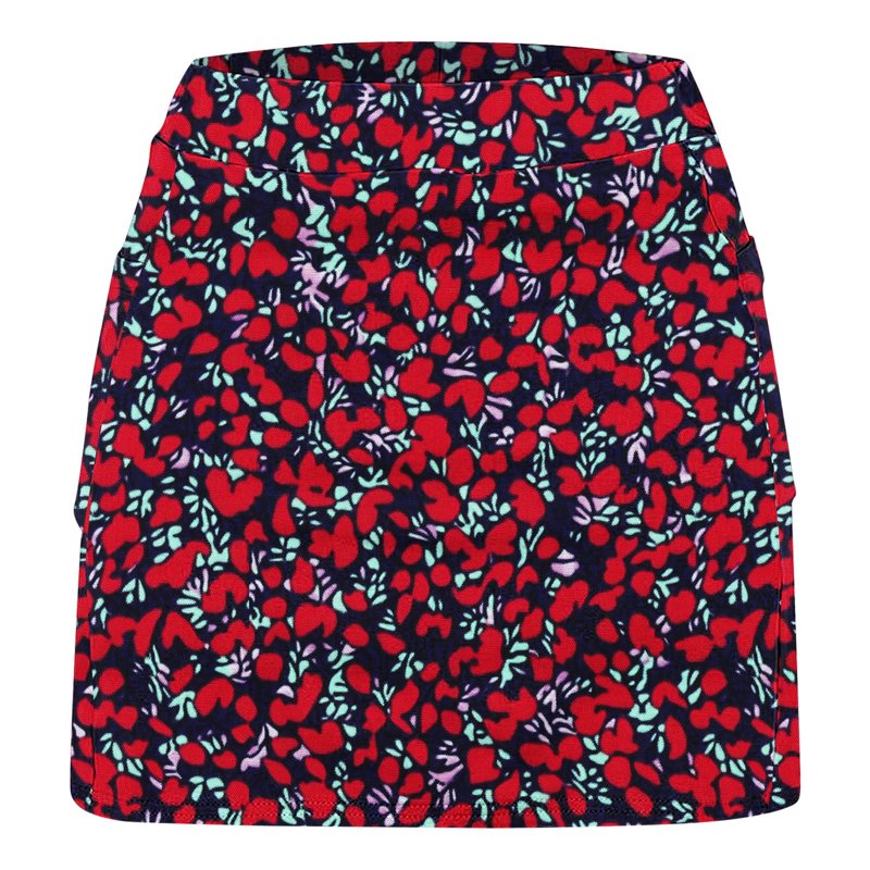 Plus Size High Waisted Tennis Skorts for Women with Pockets - Summer Casual Floral Golf Skirts