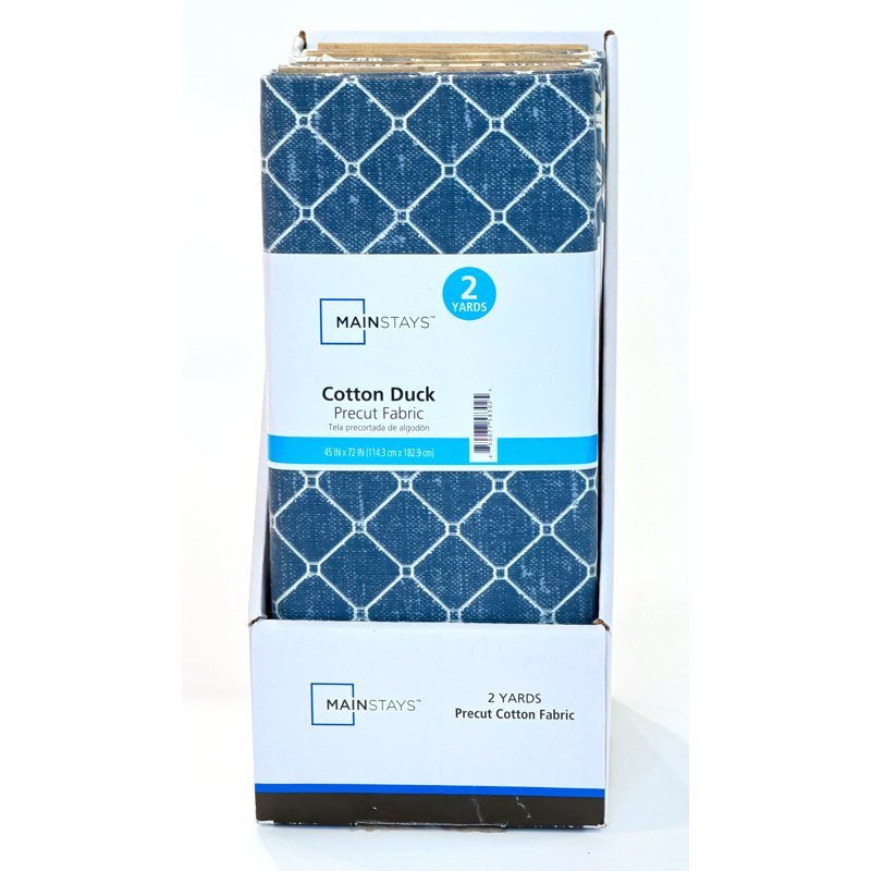 Precut Cotton Fabric 2 Yards Geo Mesh Pattern for Home Decor & Sewing