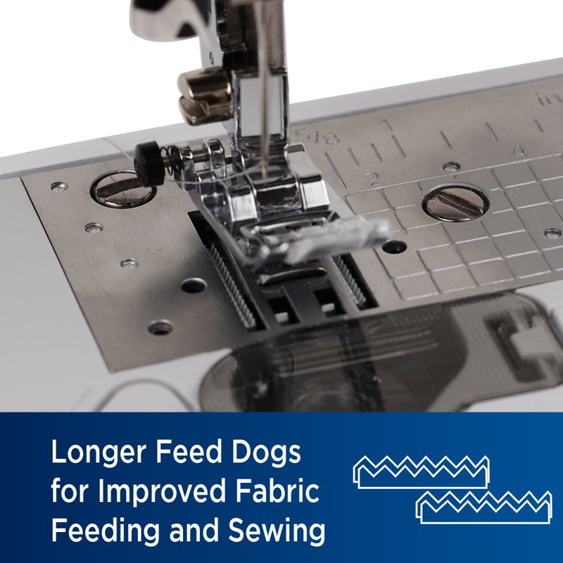 Heavy-Duty Sewing Machine with 37 Stitches, Durable & Versatile