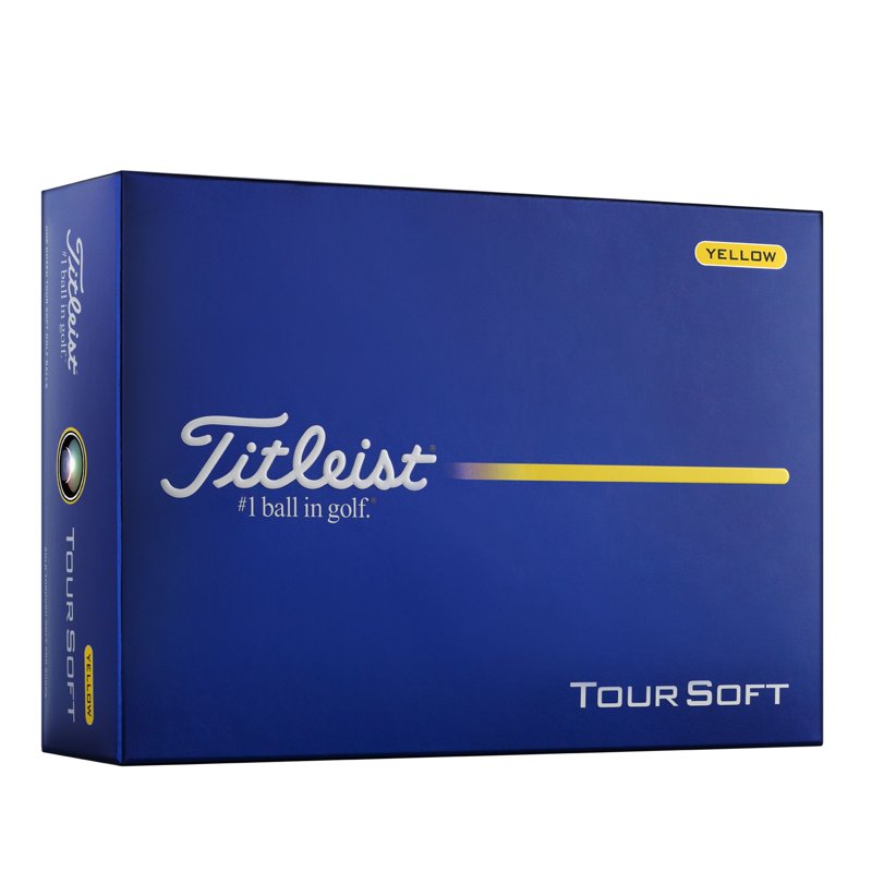 (2 Pack) Titleist 2026 Tour Soft Golf Balls 12pk - Yellow, Variation: Yellow, 2 Pack, 2026