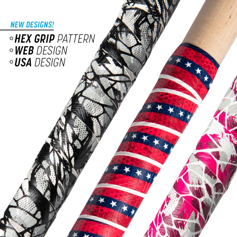 Extreme Tack Bat Grip Tape for Baseball & Softball Handles - Multiple Colors