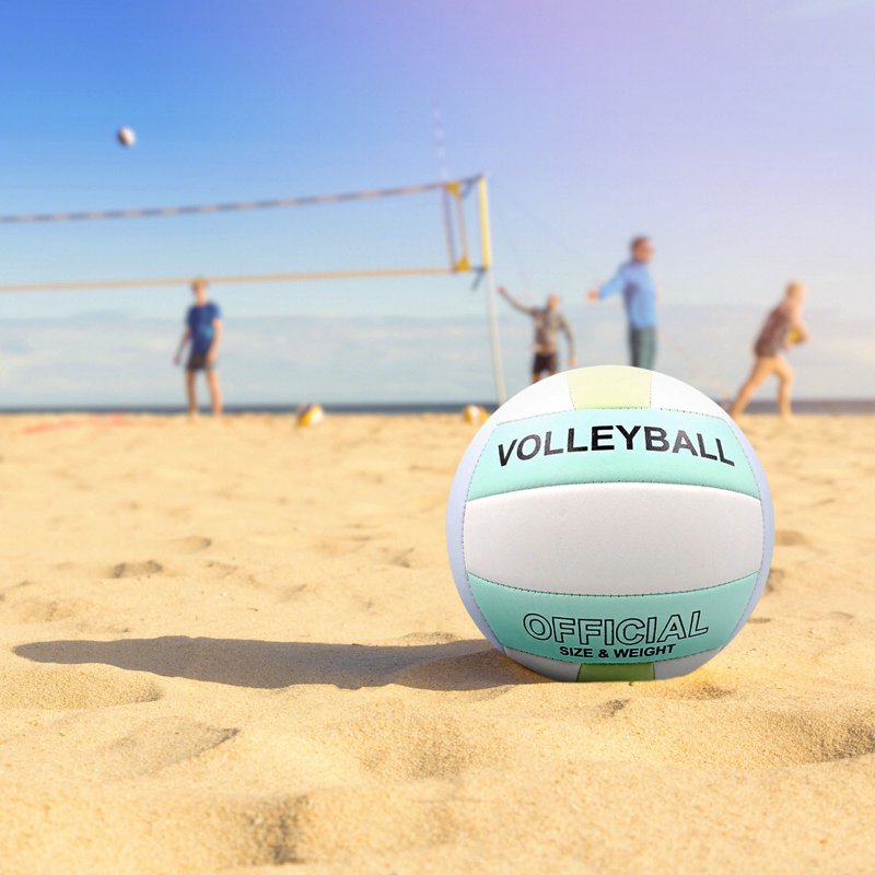 Official Size Soft Beach Volleyball for Indoor & Outdoor Play