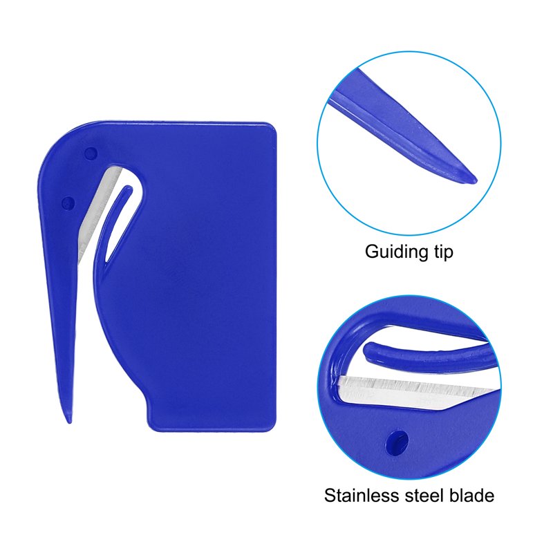 Office Letter Opener Envelope Slitter 3 Pack - Safe Mail Opening Tool for Home & Office