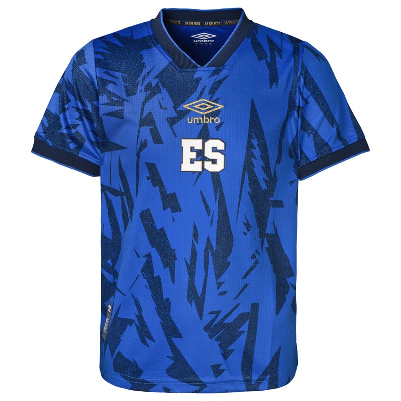 Youth El Salvador Umbro 2023 Home Replica Jersey XL