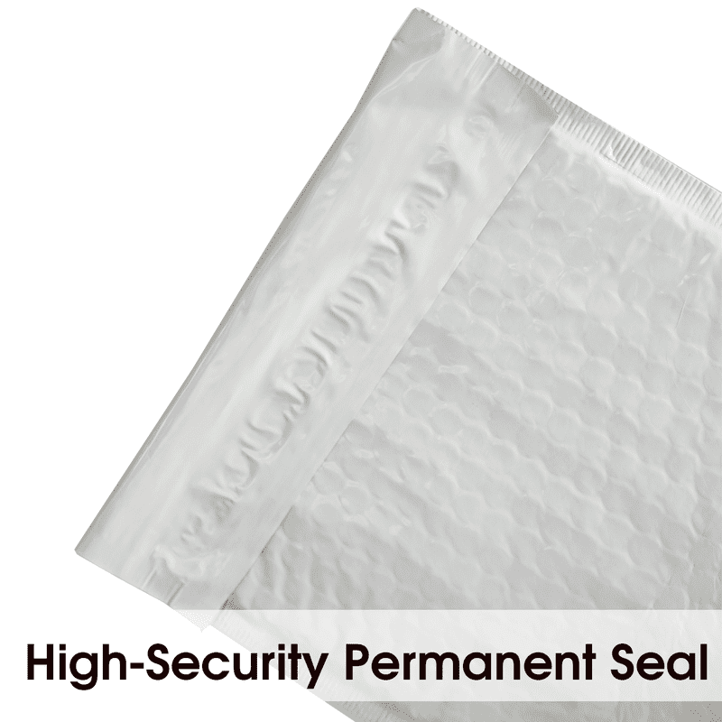 Poly Bubble Mailers Waterproof Self-Seal Padded Envelopes - Multiple Pack Sizes