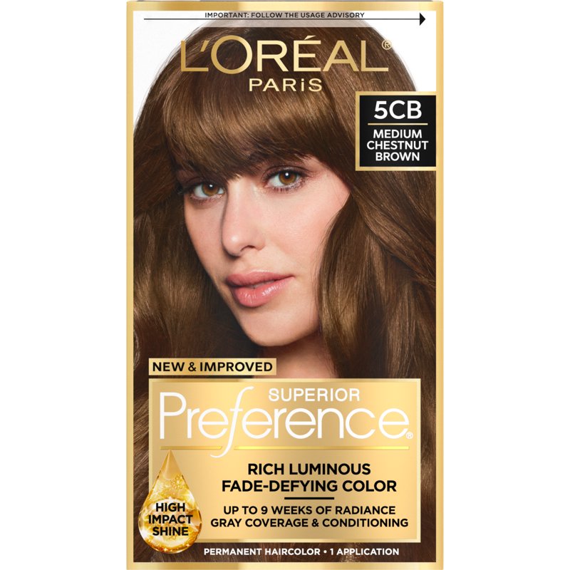 Permanent Hair Color Kit with Conditioner - Multiple Shades & Sizes