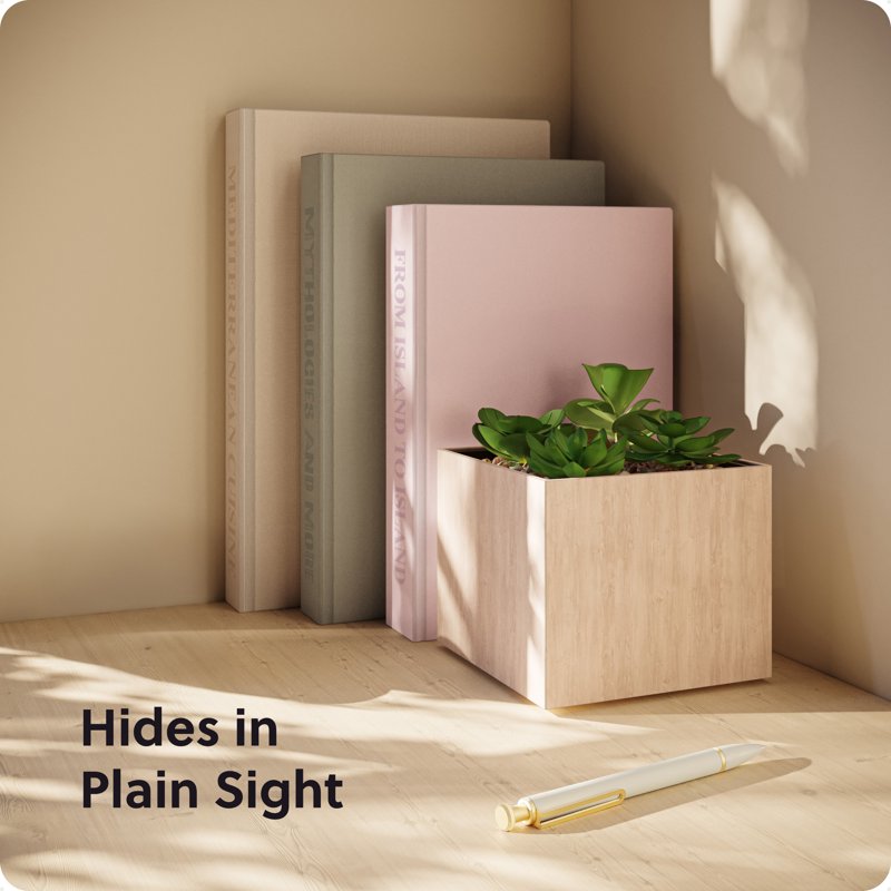 Diversion Safe Plant Pot with Combination Lock - Hidden Cash and Jewelry Storage