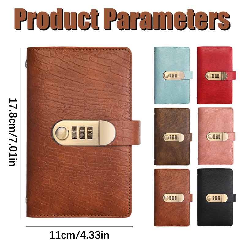 Money Saving Book with Combination Lock - Budget Planner & Organizer