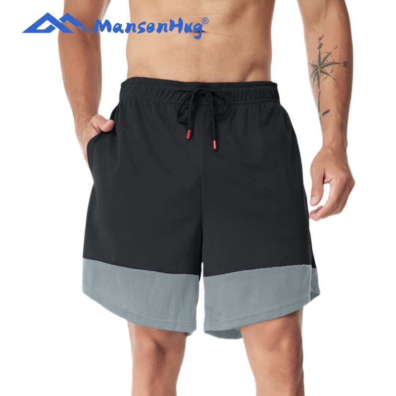 Men's 2-in-1 Athletic Workout Shorts with Phone Pocket & Quick Dry Fabric