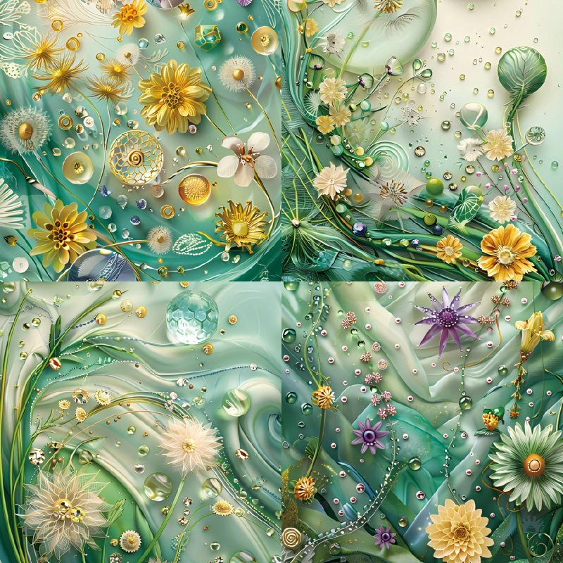 Floral Pattern Scrapbook Paper Pack - 48 Sheets 6x6 Inch DIY Craft Supplies
