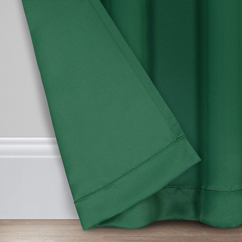 Blackout Curtain Panel - Thermal Insulated 37x84 Inch Rod Pocket for Window