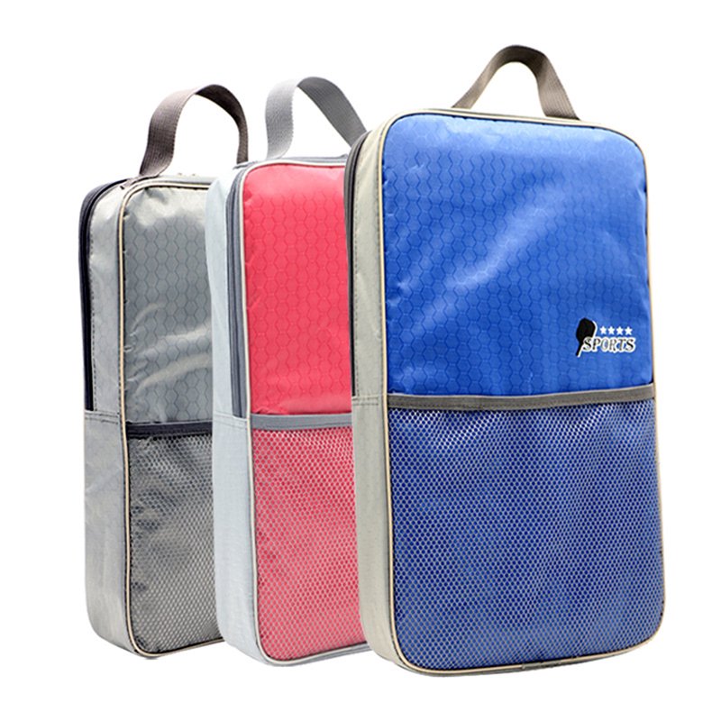 Gray Aibecy Lightweight Pickleball Bag with Large Capacity, 3-Layer Scratch-Resistant Paddle Case