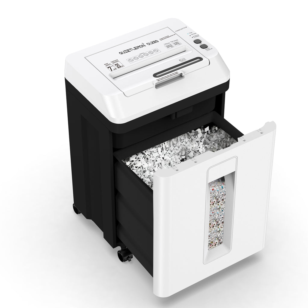 Heavy Duty Micro Cut Paper Shredder for Home Office with Auto Feed 150 Sheets