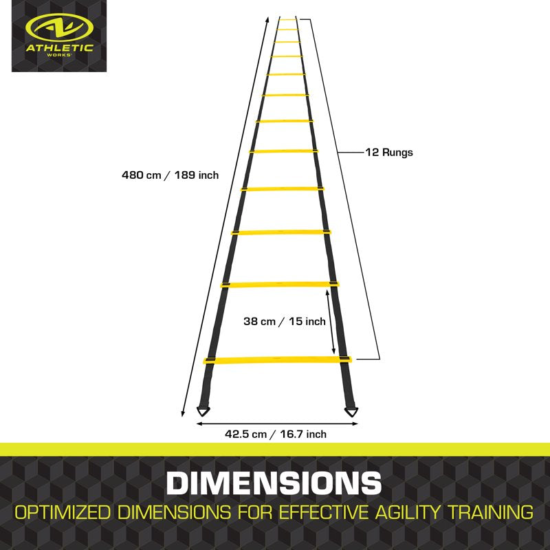 Speed Ladder Agility Training Set for Sports Performance